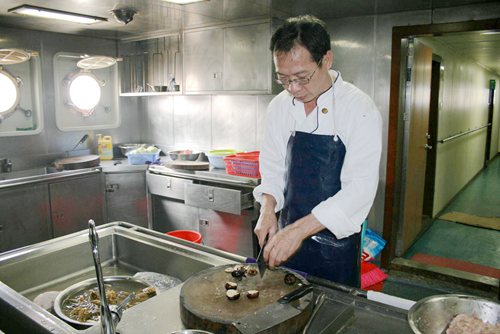 货轮内外厨师